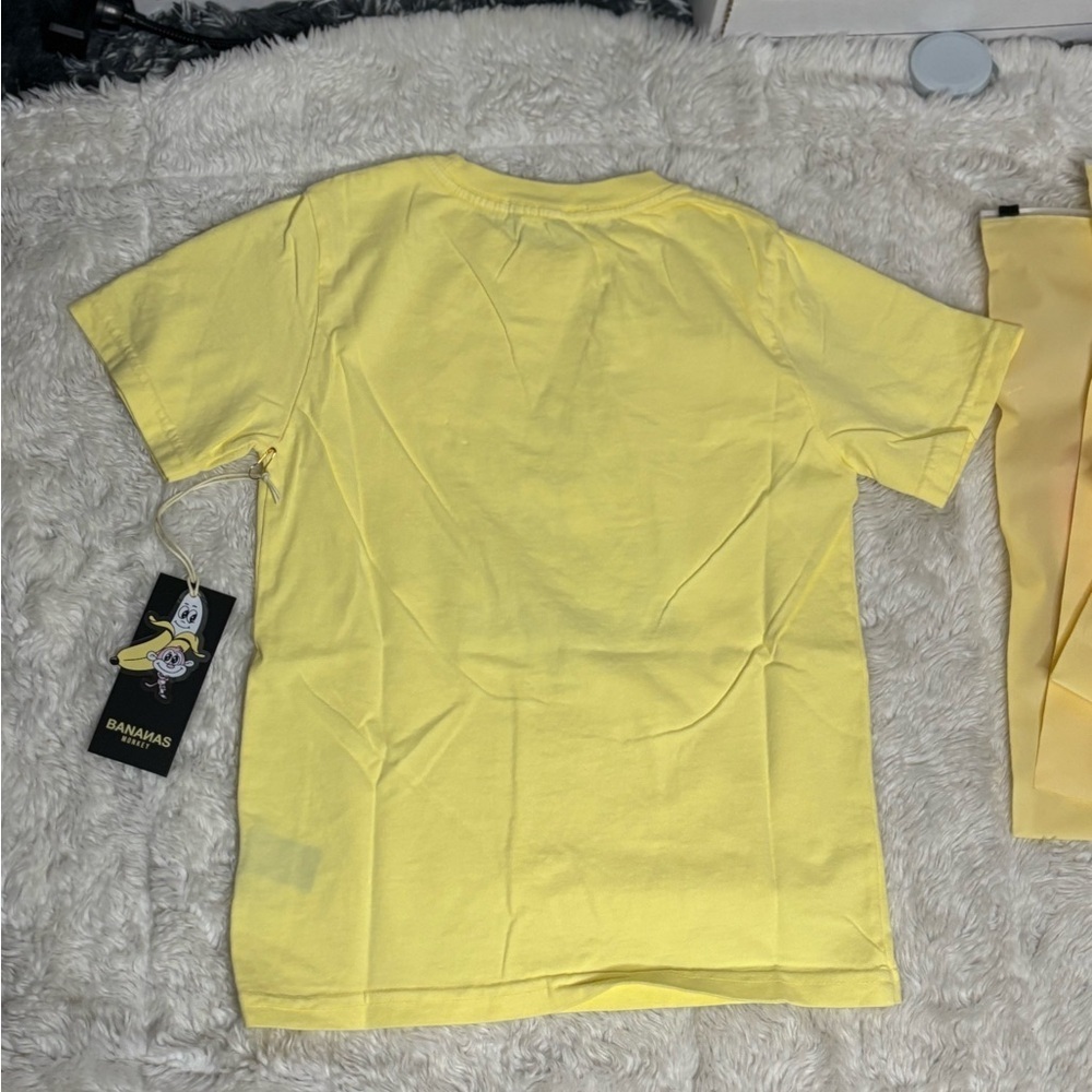 Bananas Monkey Yellow T-shirt, NWT Youth Size 6 - Picture 5 of 6